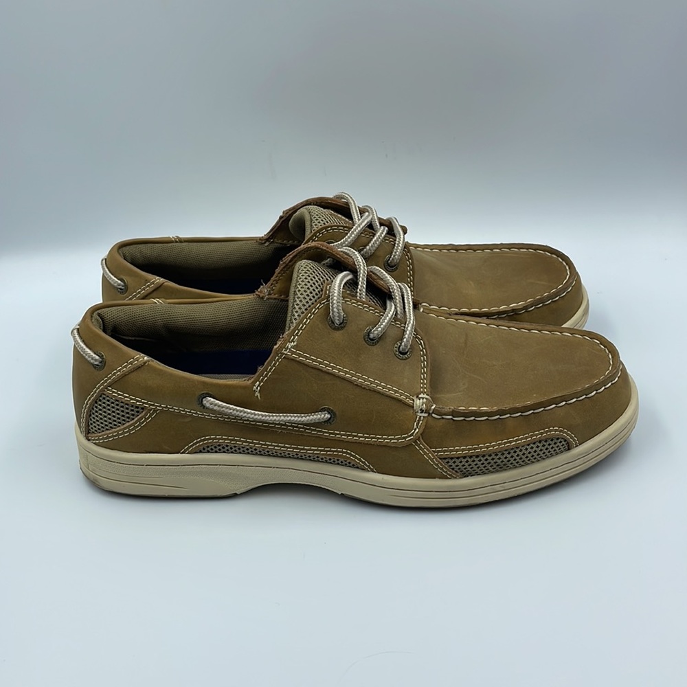 Chaps Leather Boat Shoes Men’s Sz 11